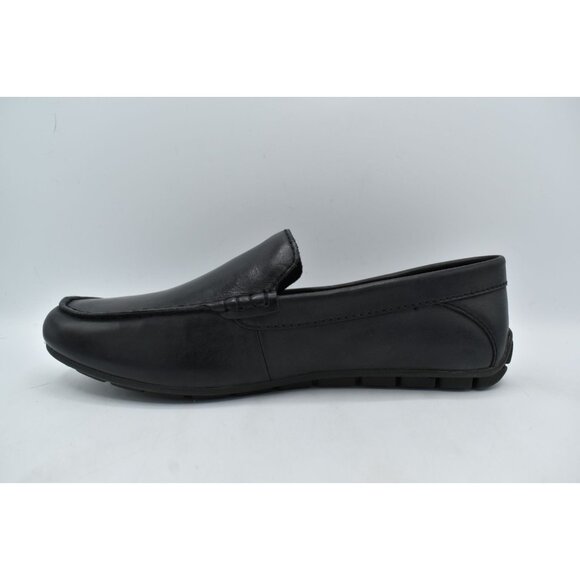 Born Mens Size 11 Liam Black Full Grain Leather Slip On Driver Loafers Shoes